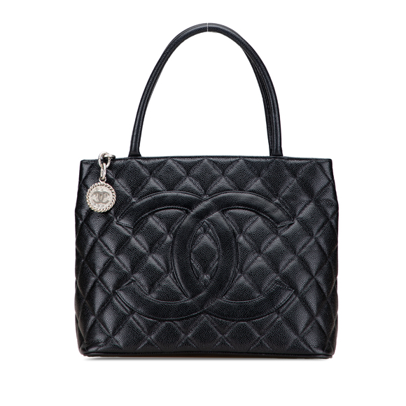 Pre-Loved Chanel Caviar Medallion Tote - Picture 1 of 11